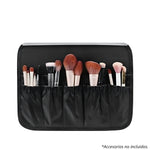 Organizador de maquillaje portátil con espejo LED