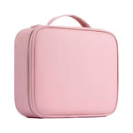 Organizador de maquillaje portátil con espejo LED